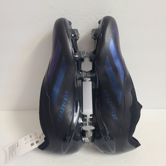 NEW Adidas Crazyfast.1 LL FG Soccer Cleats GY7382 Size 6.5 Black main image 4